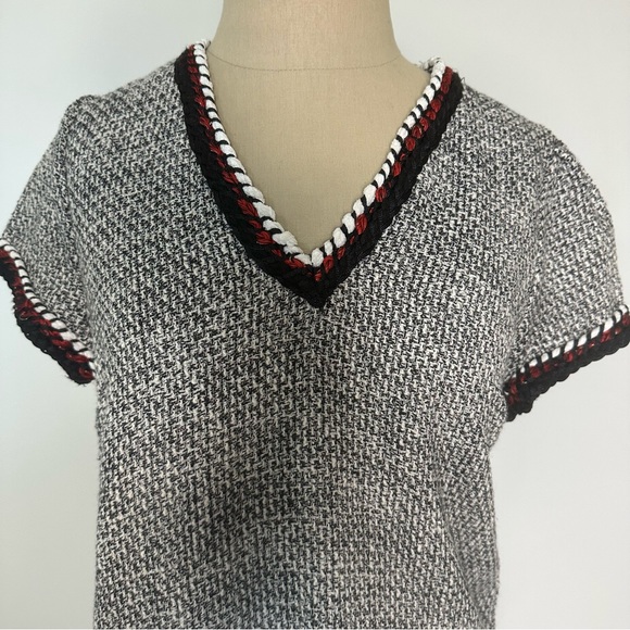 Zara Tweed Shirt Dress Size Medium - Picture 9 of 15